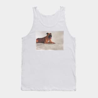 Boxer dog Tank Top